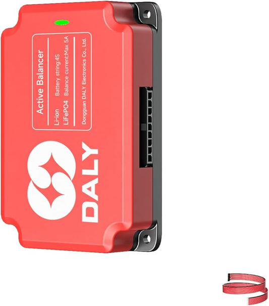 Dongguan Daly Electronics Co., Ltd Daly 5A Active Equalizer 4S Balancer für Lifepo4 Li-ion LTO Akku 2023 – Kapazitiver Ausgleich, 25h Betrieb, 5A Leistung