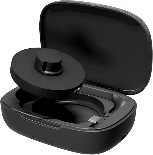 Doohoeek Kabellose Ladehülle für Oura Ring 3 Ladegerät, Universal Ladestation für Oura Ladegeräte & passen alle Größen Ringe, Ring 3 Ladedock 1000mAh (offizielles Ladegerät Nicht enthalten)