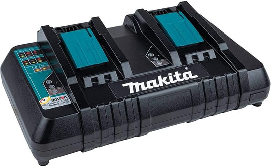 Nein Auslaufartikel (Produktion durch Makita DC18RD Ladegerät für 2 Akkus gleichzeitig, schnelle Ladezeiten für BL-Serie Akkus
