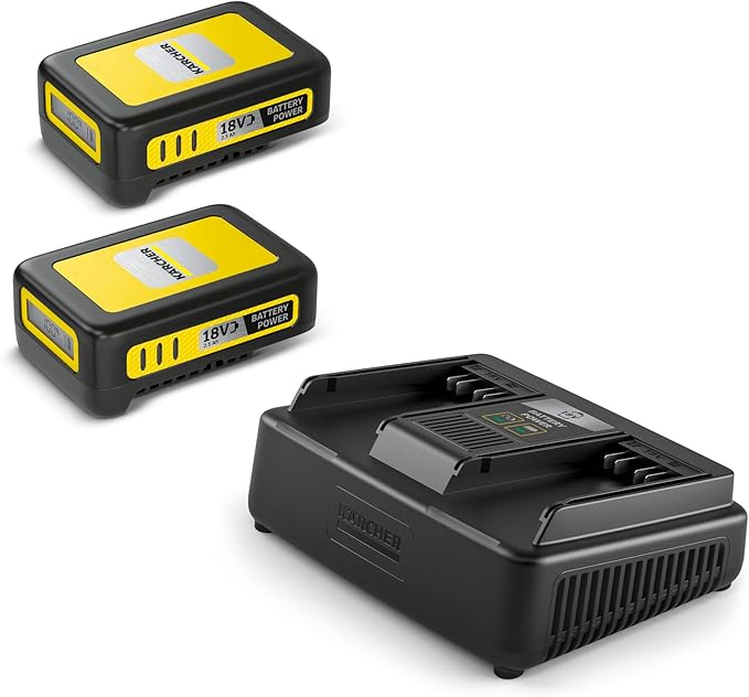 Kärcher Schnellladegerät Battery Power 18 für zwei 18V Akkus (445-028)